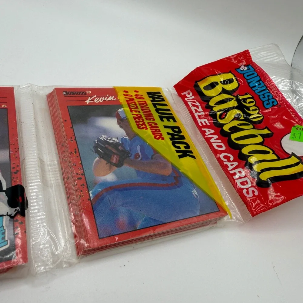 1990 Donruss Baseball Value Pack Factory Sealed 48 Cards